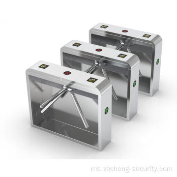 Pintu gerbang turnstile tripod dua arah